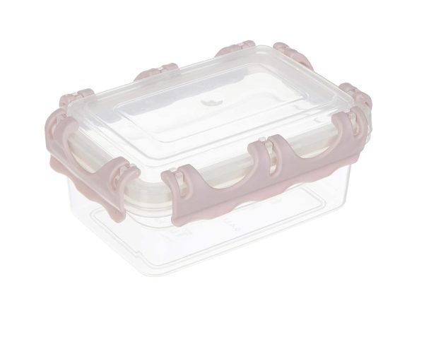 Cutie pentru alimente Tuffex TP391, din plastic , cu capac etans , 0.40 l , 10 x 14.30 x 6.40 cm
