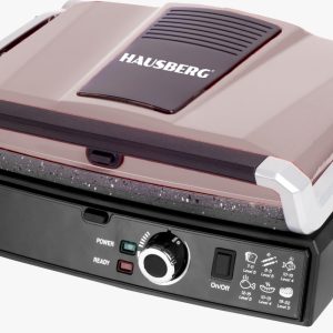 Grill electric Hausberg HB-633GO, Rose Gold